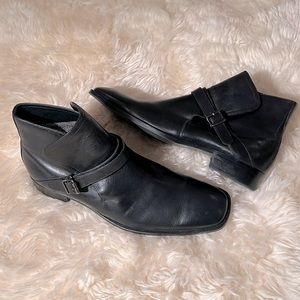 Aston Grey Collection - dressy leather boots, size 13. Great used condition.